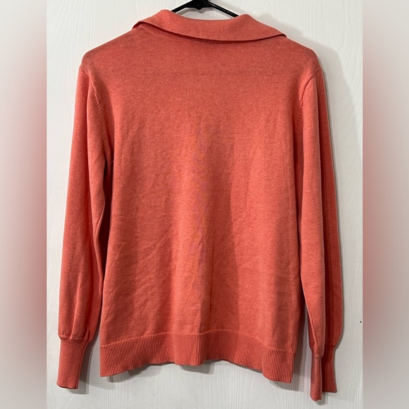 Vince Camuto Ladies Pullover Collared Lightweight Sweater
Ocean Coral S Small - Picture 6 of 8